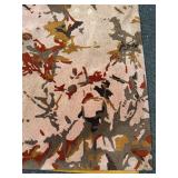 Great Looking LARGE Vintage "Cabin Crafts" Area Rug