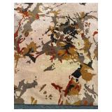 Great Looking LARGE Vintage "Cabin Crafts" Area Rug