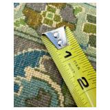 Very Nice Large Vintage Turkish Area Rug w/Green Tones