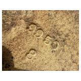 Exceptional Antique ROOKWOOD Faience Large Round Medallion Plaque w/Viking Dragon/Drakkar Ship