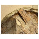 Old Vintage Genuine Unuit Alaskan Animal Hide Mask