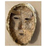 Old Vintage Genuine Unuit Alaskan Animal Hide Mask