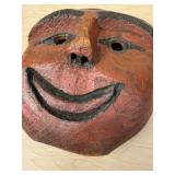Excellent Old Carved Northwest Coast Bella Coola Mask