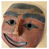 Excellent Old Carved Northwest Coast Bella Coola Mask