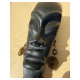 Great Looking Vintage Carved African Wall Masks