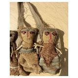 Old Vintage Peruvian Textile Dolls