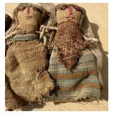 Old Vintage Peruvian Textile Dolls