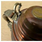 Early Antique 18th Century Copper Coin Pitcher