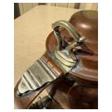 Early Antique 18th Century Copper Coin Pitcher