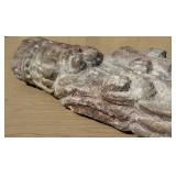 Very Early Carved Stone Christian Stone Statue