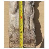 Very Early Carved Stone Christian Stone Statue