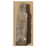 Very Early Carved Stone Christian Stone Statue