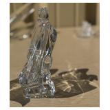 2 Signed BACCARAT Crystal Eagles