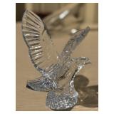 2 Signed BACCARAT Crystal Eagles