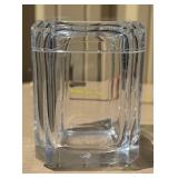 Mid Century Lucite Jar w/Swivel Top
