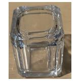 Mid Century Lucite Jar w/Swivel Top