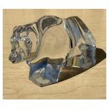 Signed BACCARAT Crystal Bear
