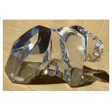 Signed BACCARAT Crystal Bear