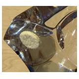 Signed BACCARAT Crystal Bear