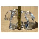 Signed BACCARAT Crystal Bear