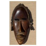 Old Vintage Carved African Dan Mask