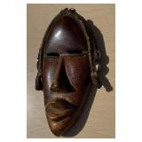 Old Vintage Carved African Dan Mask