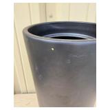 LARGE Mid Century Signed GAINEY Pottery Tall Planter or Umbrella stand