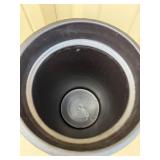 LARGE Mid Century Signed GAINEY Pottery Tall Planter or Umbrella stand