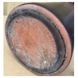 LARGE Mid Century Signed GAINEY Pottery Tall Planter or Umbrella stand