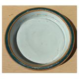 Large Signed Vintage Oriental Ceramic Planter w/Tray