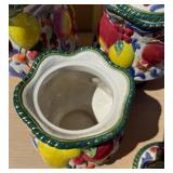 Large FITZ & FLOYD Fruit Jars