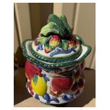 Large FITZ & FLOYD Fruit Jars