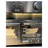 Nice Working DENON Stereo Receiver Cassette Deck & CD Player w/Remotes