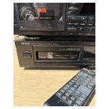 Nice Working DENON Stereo Receiver Cassette Deck & CD Player w/Remotes