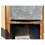 Large Antique Hinged Copper Box