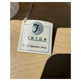 Large Vintage Signed FENTON Hand painted Family Signature Series Vase