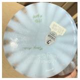 Large Vintage Signed FENTON Hand painted Family Signature Series Vase