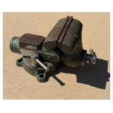Vintage Swivel Bench Anvil Vise