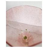 Mid Century Italian Gilberto Arrivabene Pink Glass or Small Vase