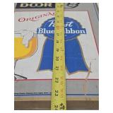 Vintage Wooden PABST Beer Sign - "Free Lunch Next Door"