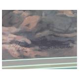 Framed Signed Numbered Native American Print - Penny Anne Cross - "The Bounty Hunter"