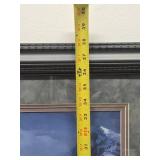 Framed Signed Numbered Native American Print - Penny Anne Cross - "The Bounty Hunter"