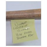 Vintage Louisville Slugger YOGI BERRA Model Baseball Bat
