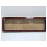 Long Tabletop or Wall Display Case