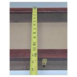 Long Tabletop or Wall Display Case