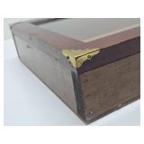 Long Tabletop or Wall Display Case