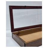 Long Tabletop or Wall Display Case