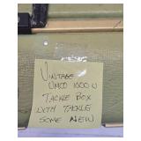 Nice Large Fishing Tackle Box w/Lures & Supplies