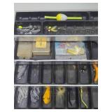 Nice Large Fishing Tackle Box w/Lures & Supplies