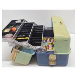 Nice Large Fishing Tackle Box w/Lures & Supplies